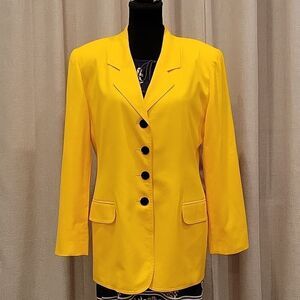 CLICHY Blazer, size 10,rayon linen
